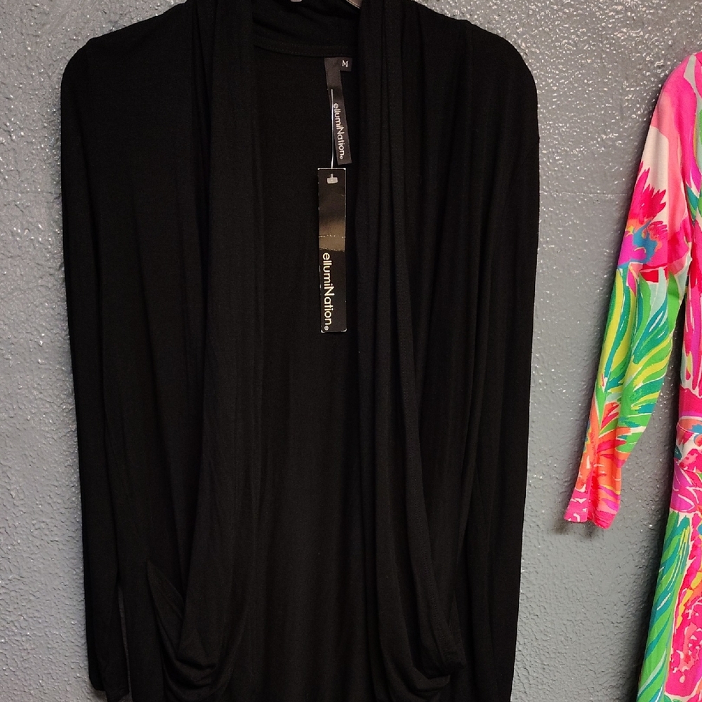 Calvin Klein Women's Black Cardigan Sweater